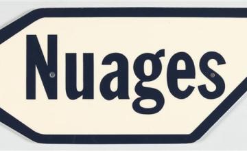 Nuages Hervé Fischer (né en 1941), artiste et écrivain, Paris, Centre Pompidou - Musée national d'art moderne