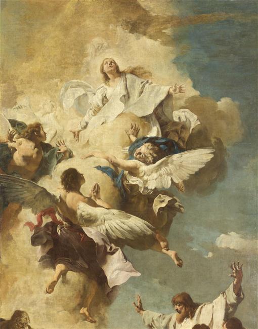 L'Assomption de la Vierge, 2,45 m x 5,17 m Paris, Musée du Louvre