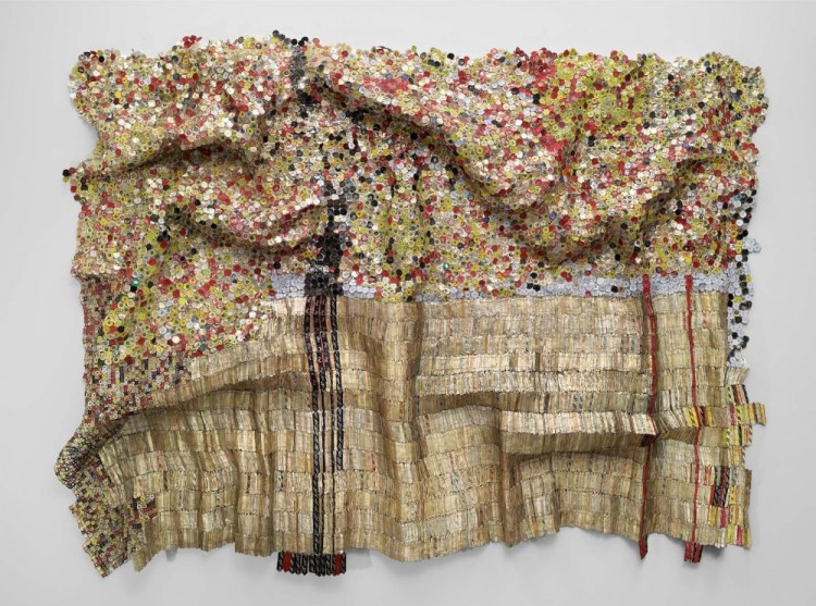 el-anatsui-black-river