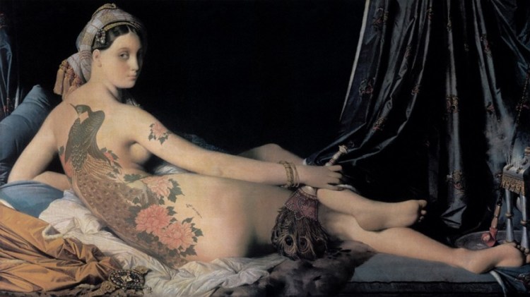 After the grande odalisque, Digital Art, Chpater 5: Analogies