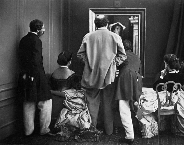 Olympe Aguado - Admiration - Epreuve à l'albumine (1860)