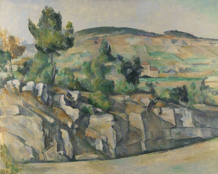Paul Cézanne's Hillside in Provence