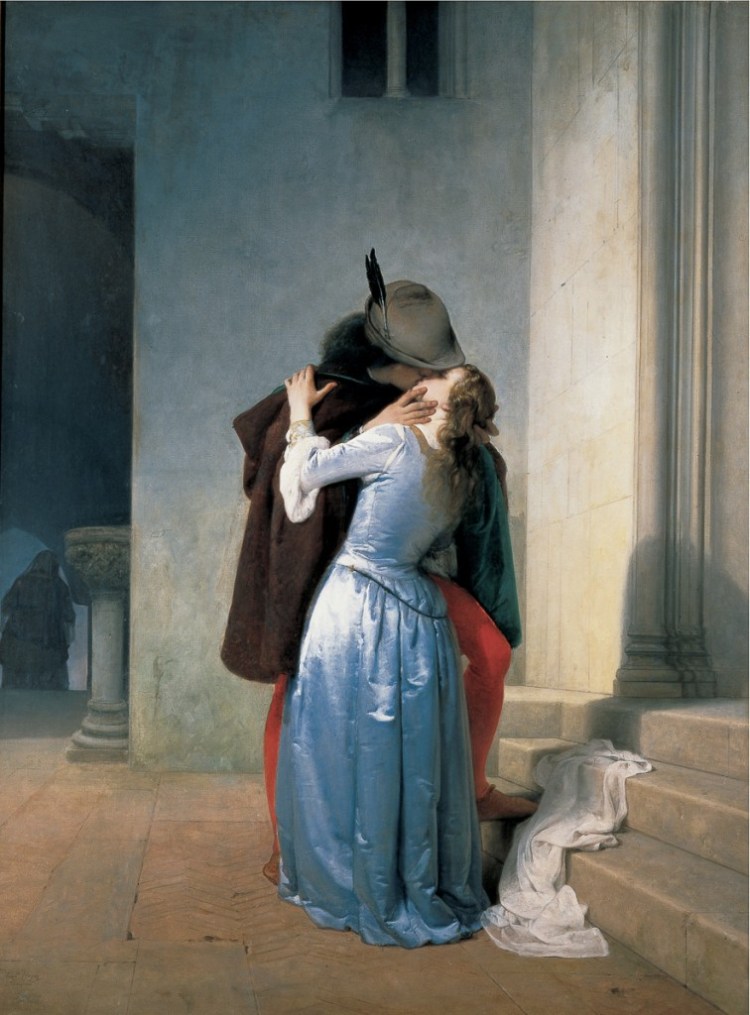 Il Bacio, 1867, Francesco Hayez, 1859, collection privée