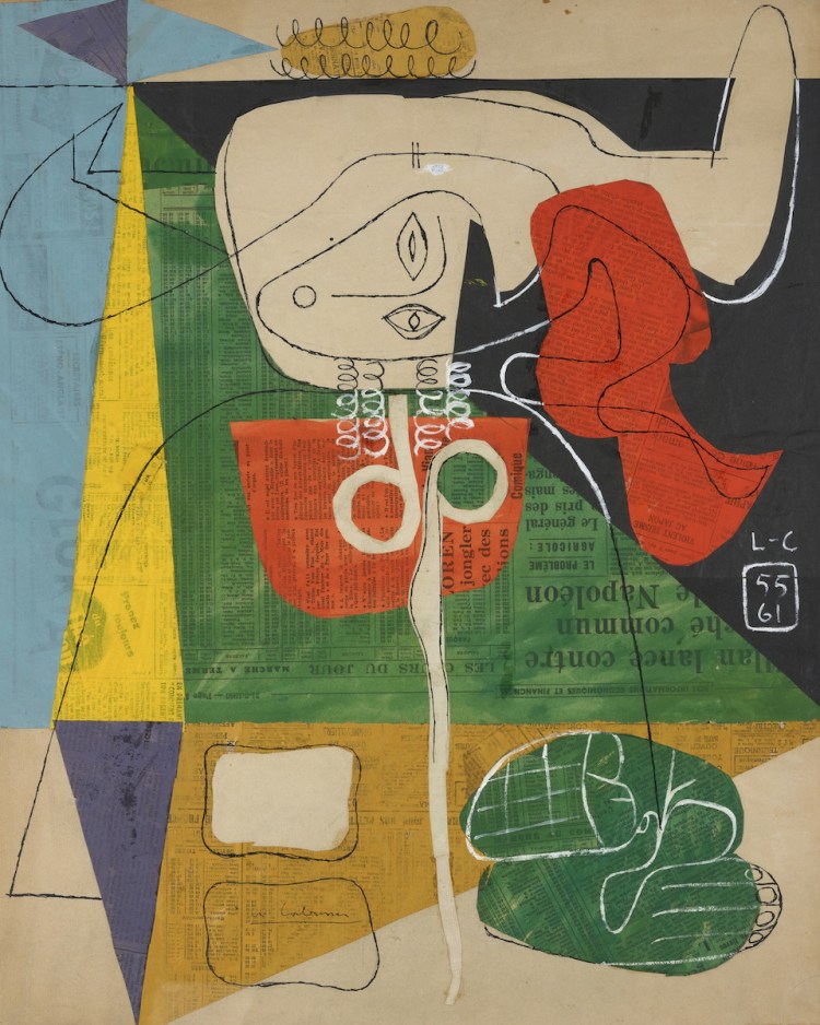 Le Corbusier [+] Taureau X, 1961 Oeuvres sur papier 57 x 45 cm