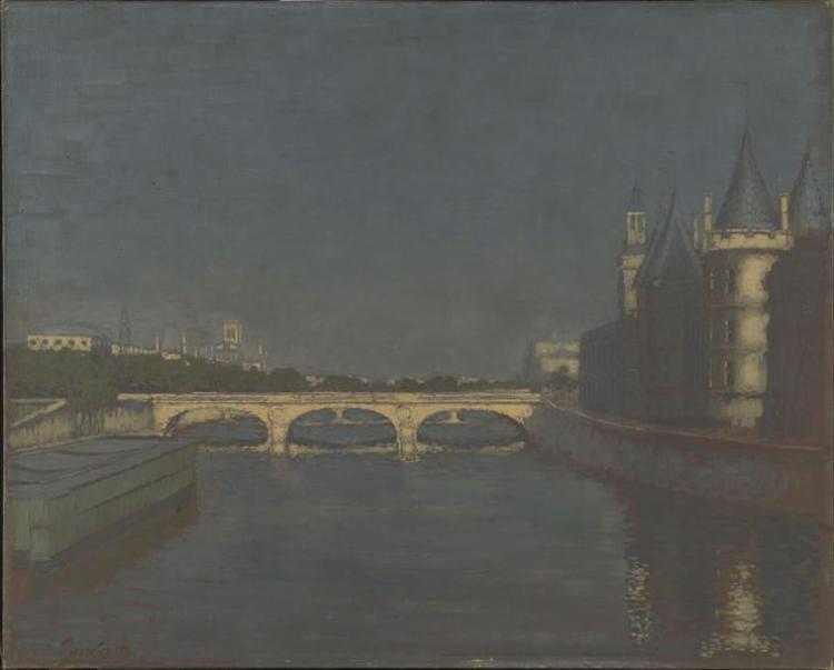 Le Pont au Change, Paris La Gandara Antonio de (1862-1917) Beauvais, MUDO, musée de l'Oise